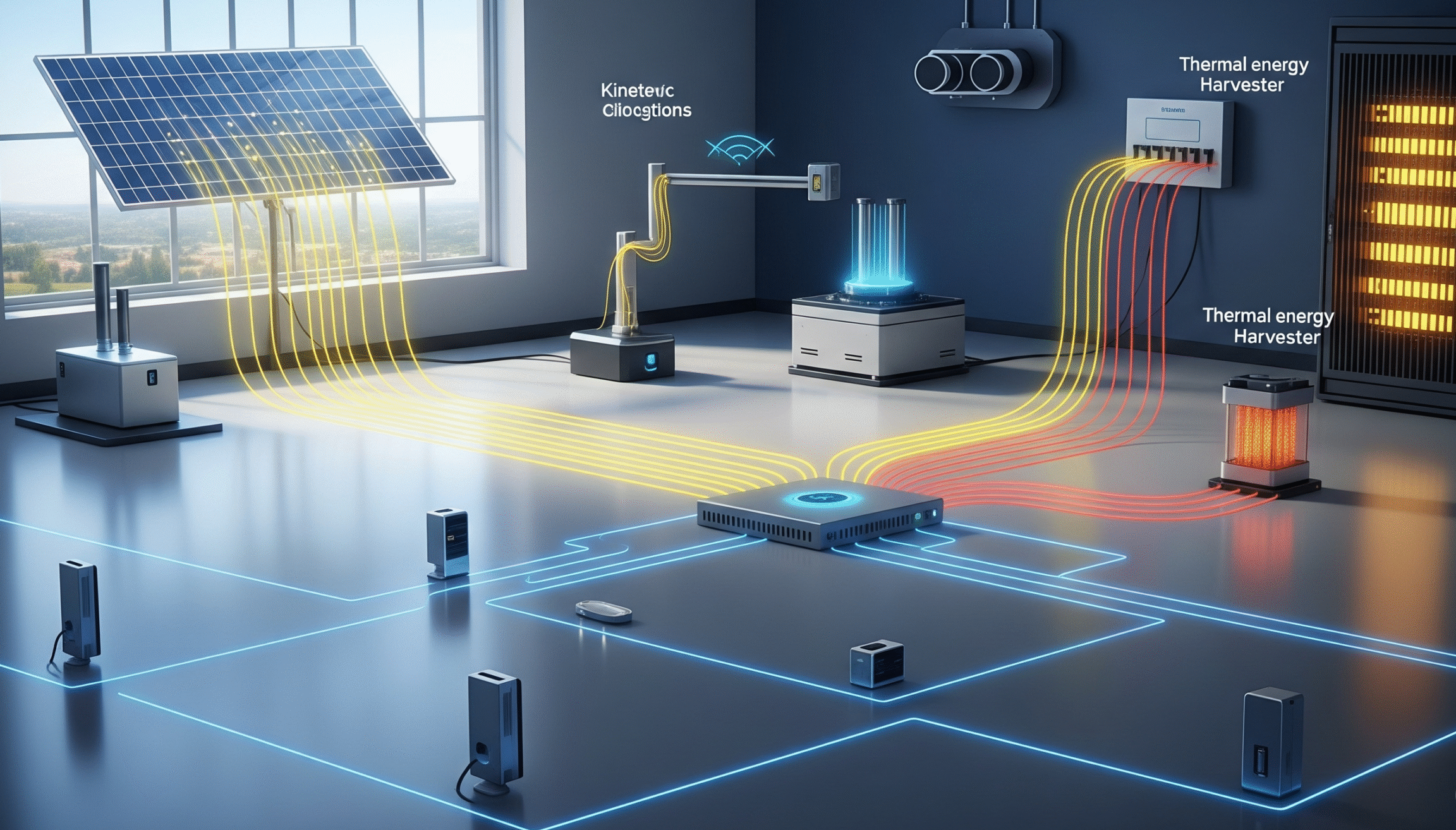 【未来技術】エネルギーハーベスティングとは？身の回りの未利用エネルギーを電力に変える魔法